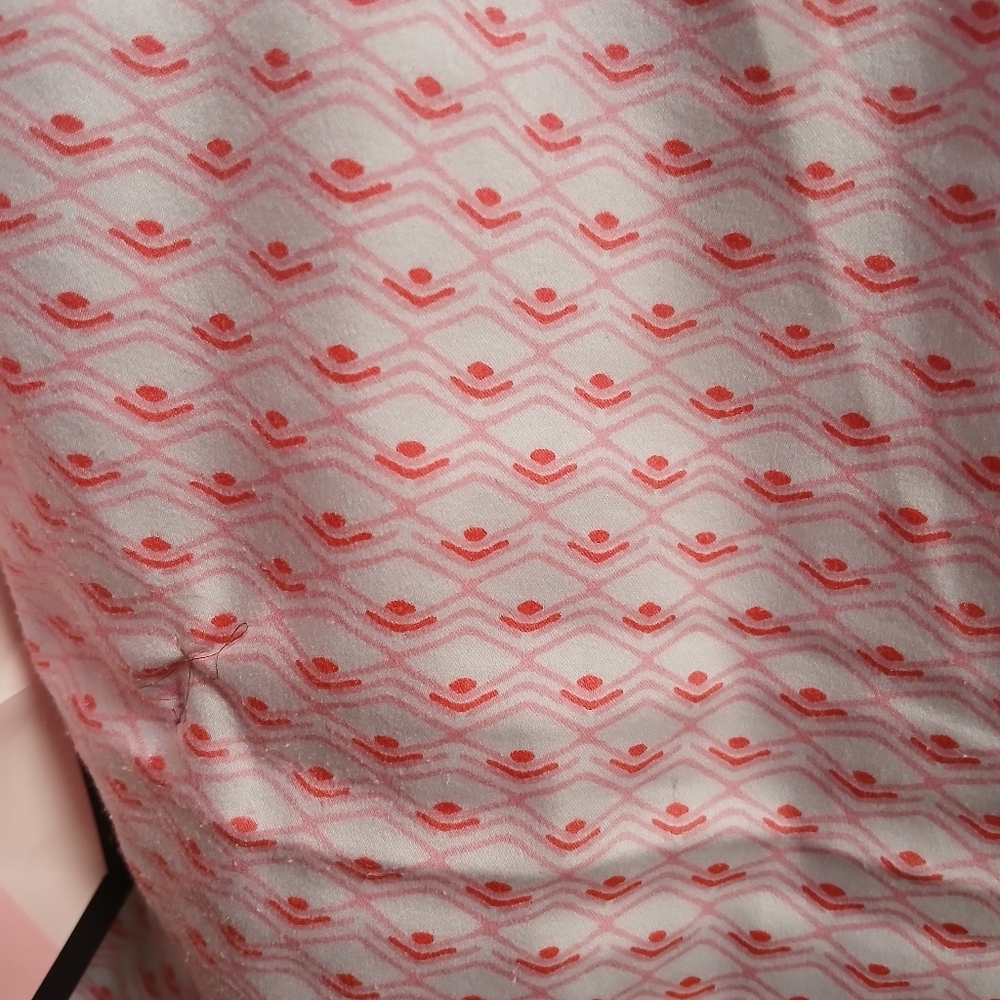 Victoria's Secret Pink Patterned Pajama Pants Sz L, Top And Overnight Pouch Bnwt - Picture 7 of 9